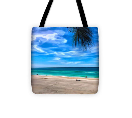 Impressionistic Beach Scene - Tote Bag
